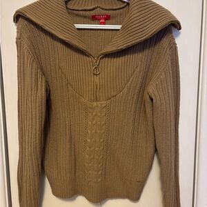 GUESS Women's Tan Sweater